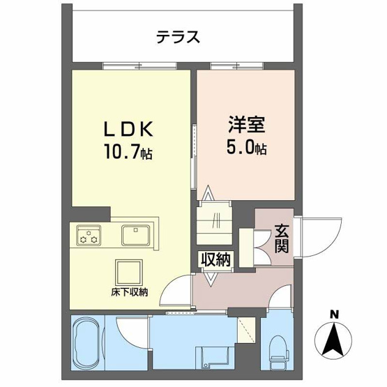 【間取り】 | ティーエヌ伍番館