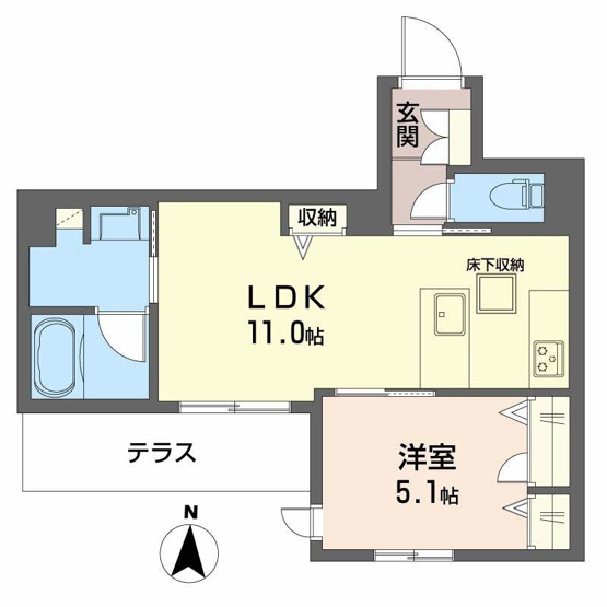 【間取り】 | ティーエヌ伍番館