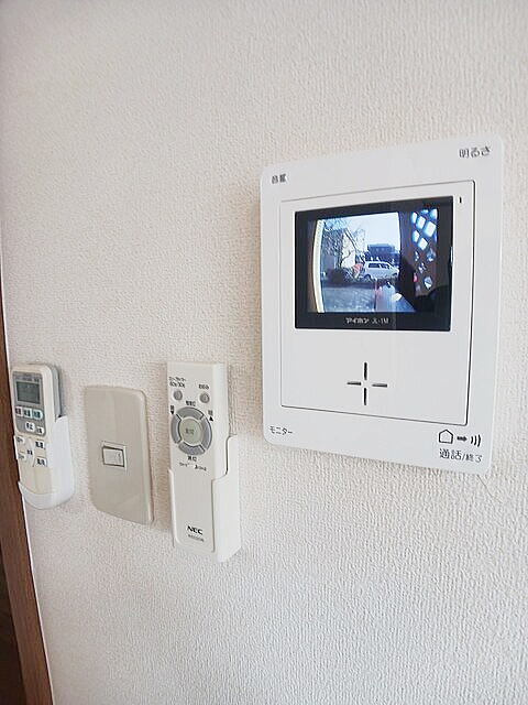 フロールパティオⅡのセキュリティ|TVモニター付きで安心です☆