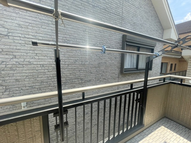 共進町戸建のバルコニー