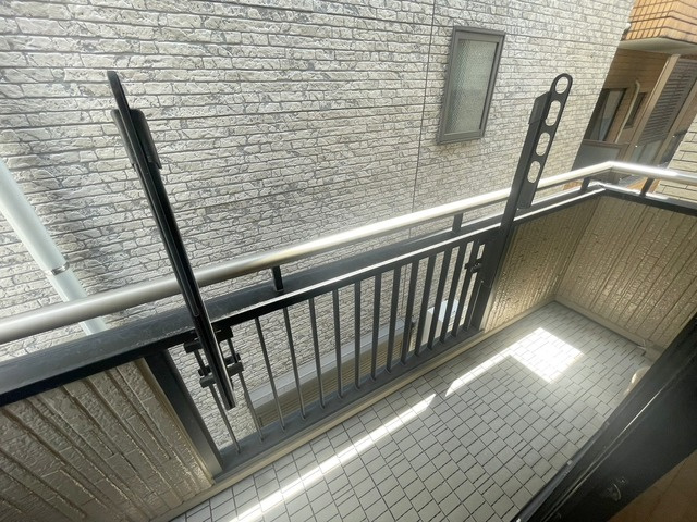 共進町戸建のバルコニー