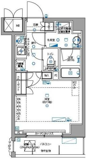 【間取り】 | パティーナ大森 | 間取り図