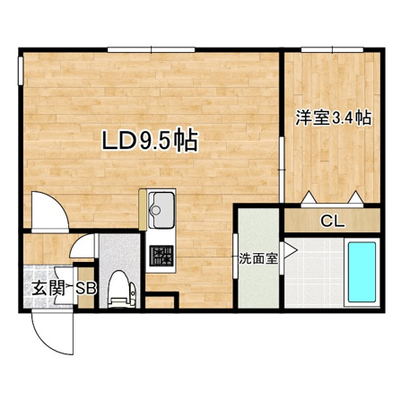 ライトベルー南9条ー