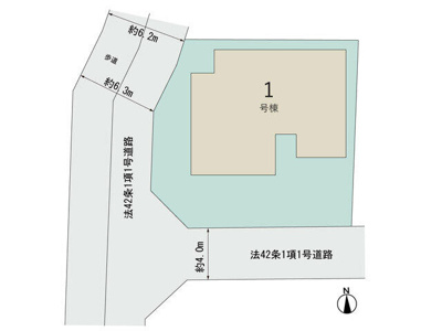 【区画図】 | 新築住宅　高知市瀬戸西町２期①