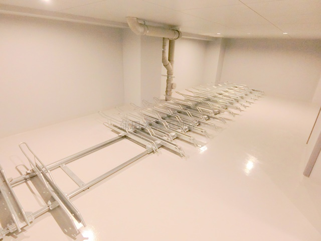 シーズンフラッツ大森北三丁目のその他共用部分|屋根付きラック式の駐輪場　空き状況等詳細はお問合せください。