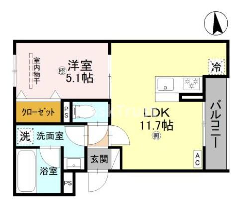 【間取り】 | WEALTH JOTOⅡ