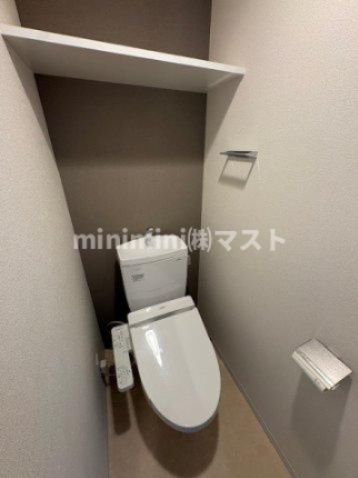 プレサンス大阪ゲートシティのトイレ|※別号室参考写真