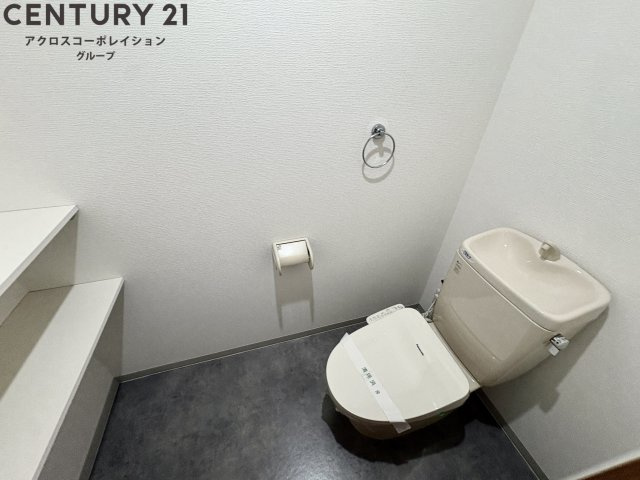 ゆったり落ち着けるトイレです