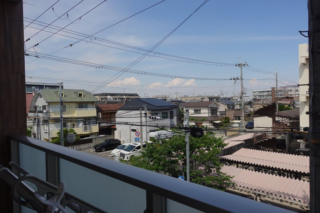 パークホームズ甲子園花園町のバルコニー