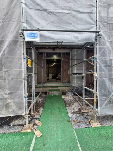 Ｌｕｍａ　Ｓｅｒａのエントランス|建築中