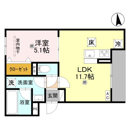 WEALTH　JOTOⅡの間取り
