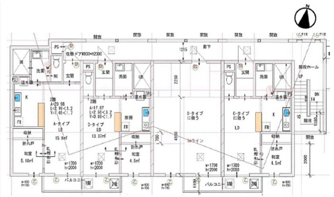【間取り】 | ミワパラィ花園Ⅱ