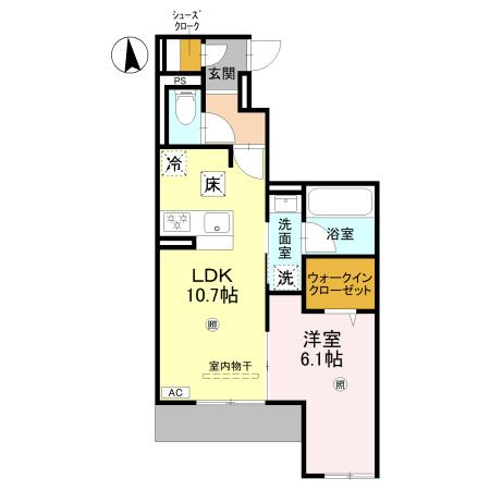 WEALTH　JOTOⅡの間取り