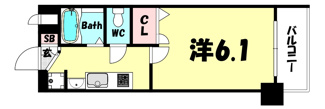 【間取り】 | プレサンス神戸プレシャス