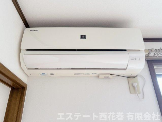 花巻市星が丘２丁目のアパートの設備|エアコン