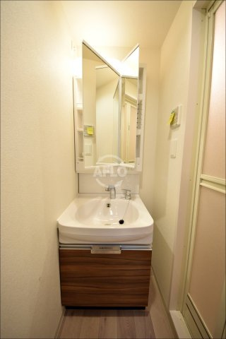 プレサンス松屋町ヴェルデスの独立洗面台|プレサンス松屋町ヴェルデス　独立洗面台