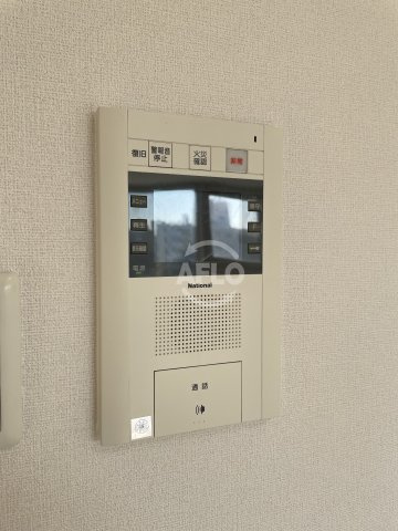 ルクレ西長堀のセキュリティ|ルクレ西長堀　モニター付きインターホン