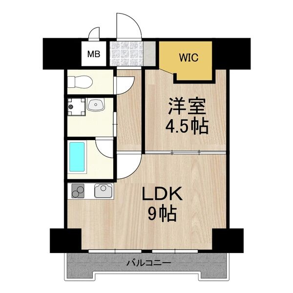パークモダン新大阪（サムティ新大阪WEST）の間取り