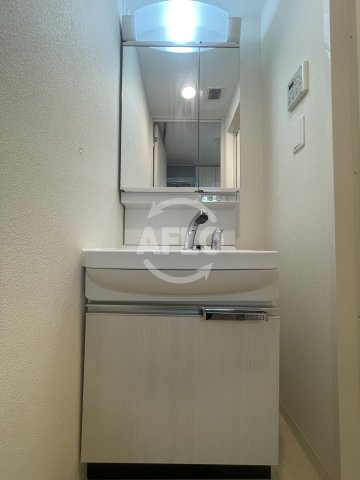プレサンス大阪ゲートシティの独立洗面台|プレサンス大阪ゲートシティ　洗面台