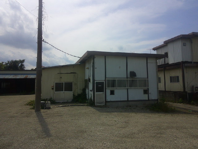 野田市木間ケ瀬の倉庫の外観