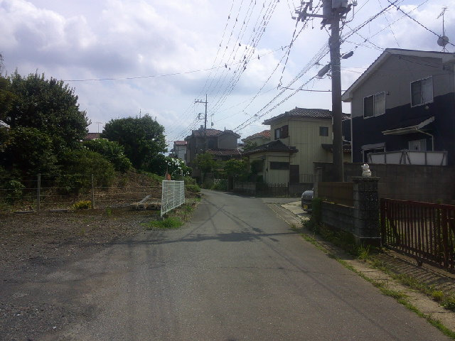 野田市木間ケ瀬の倉庫の周辺