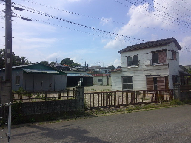 野田市木間ケ瀬の倉庫の外観