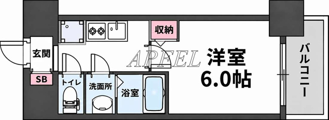 【間取り】 | ファーストフィオーレ十三エリオ