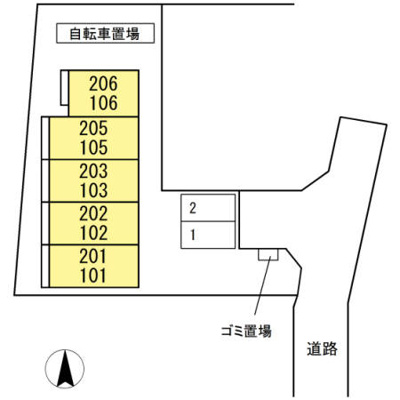 【区画図】 | セジュール新秋津