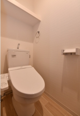 GRANDTIC箱崎宮前(グランティック箱崎宮前)のトイレ|清潔感のあるトイレです。