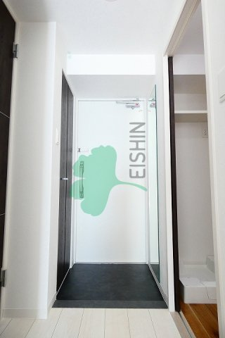 エルグランド東比恵の玄関|下駄箱もしっかりついてます！