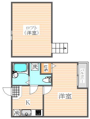 ポラリスCozy博多駅(ポラリスコージー博多駅)の間取り|使いやすい間取りです。