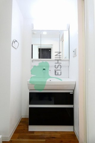 エルグランド東比恵の洗面所|シンプルで使いやすい洗面台です！