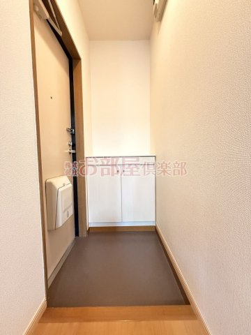 第3龍球園ハイツの玄関|シンプルで使いやすい玄関です