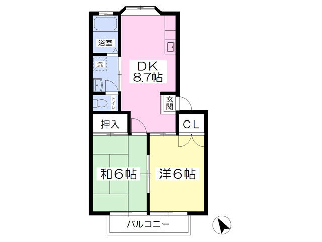 サンハイツ１号館
