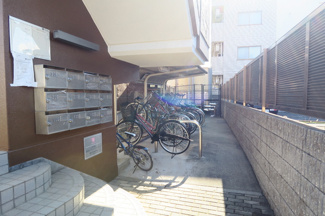 駐輪場です♪