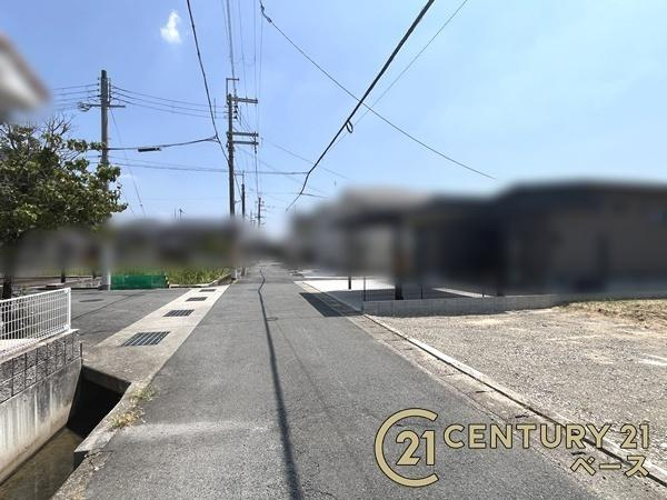 大和郡山市南井町の売地の前面道路含む現地写真|■現地撮影写真■