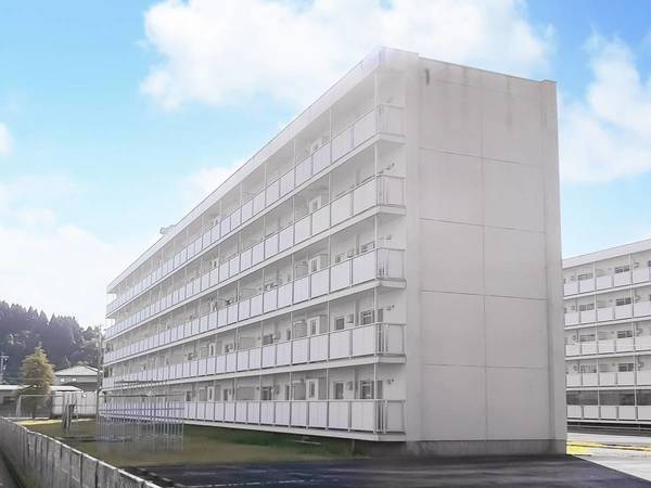 ビレッジハウス八尾3号棟の外観|外観もきれいです
