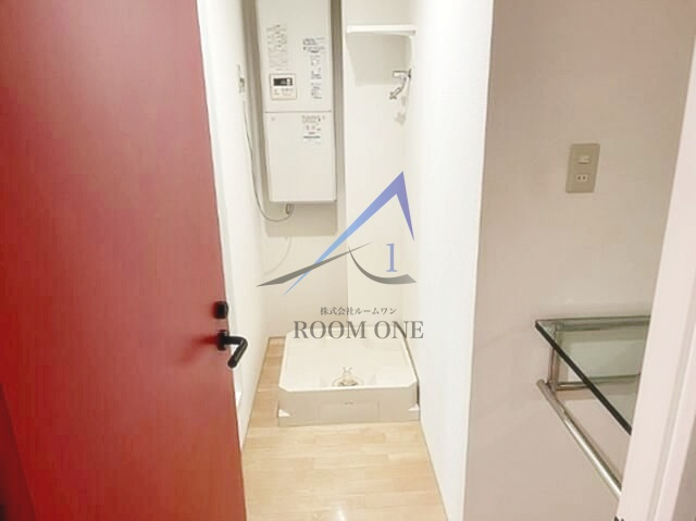 ブランシェ練馬Ⅱの設備|洗濯機置き場です。