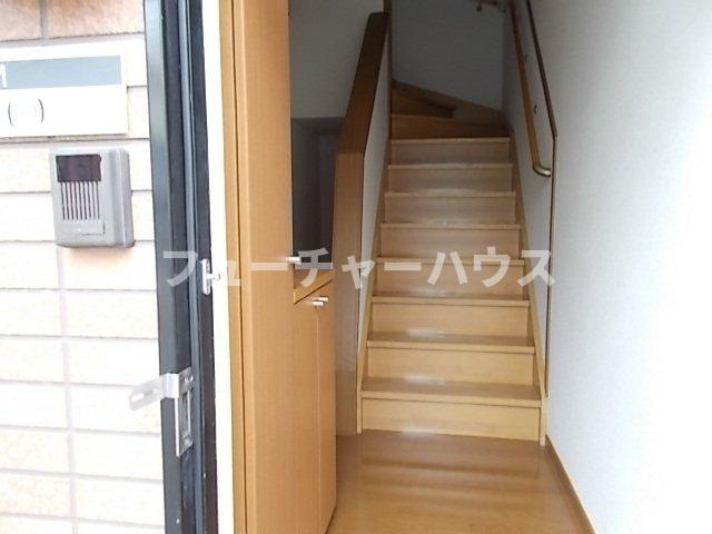 フジハイムⅡの玄関