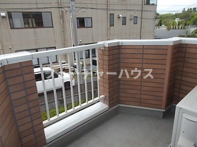 フジハイムⅡのバルコニー