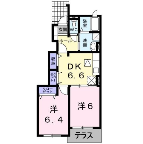 シーサイド　ヴィラの間取り