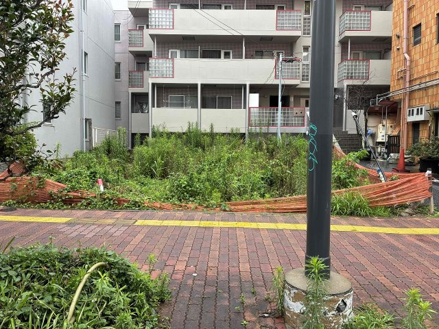 小石川4丁目売地の外観