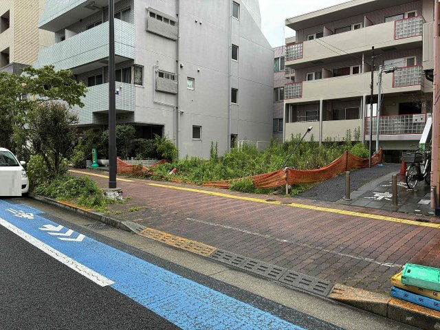 小石川4丁目売地の外観