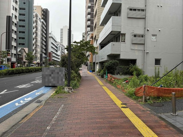 小石川4丁目売地の外観