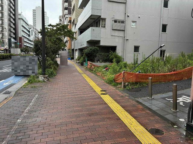 小石川4丁目売地の外観