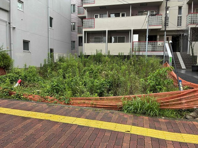 小石川4丁目売地の外観