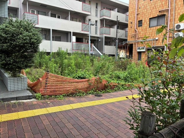 小石川4丁目売地の外観