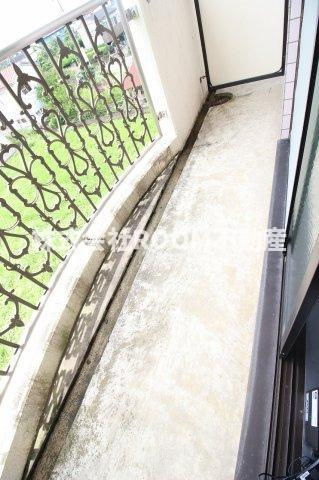 サンハイム霧島のバルコニー|落ち着いた時間を過ごせるバルコニーです