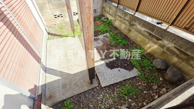 【庭】 | 渡辺荘 | １階の専有庭スペース 