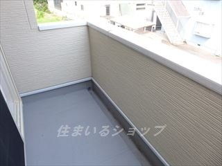 ジェルメ　４７　Ｃのバルコニー